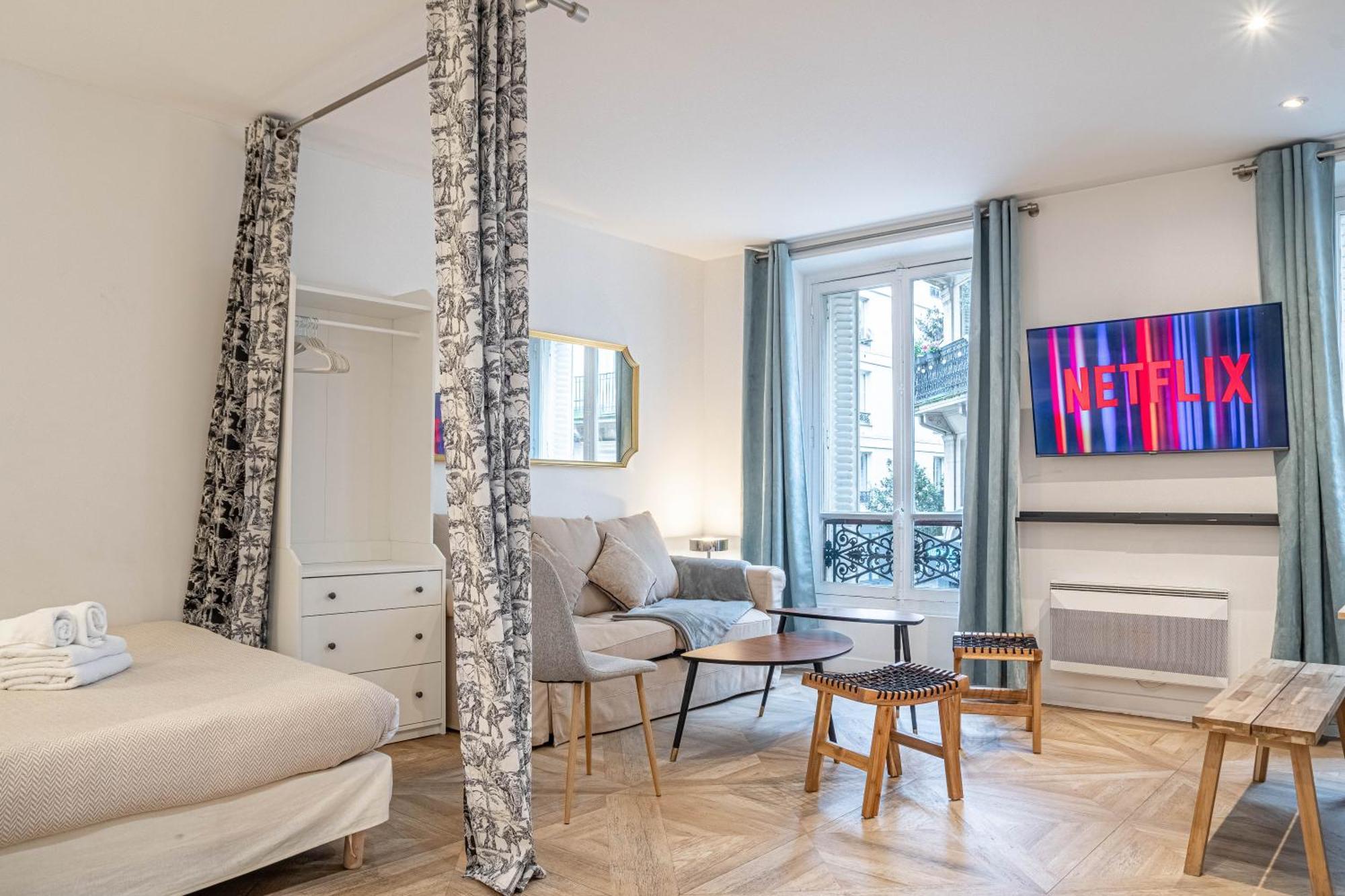 Appartement tendance avec 1 chambre à Montorgueil Paris Exterior foto