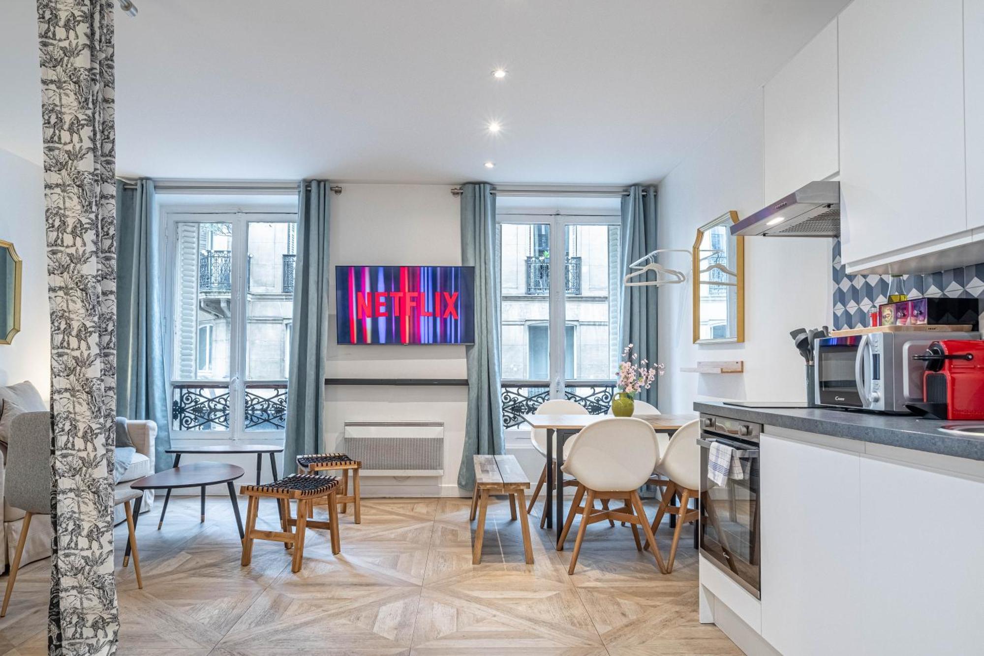 Appartement tendance avec 1 chambre à Montorgueil Paris Exterior foto
